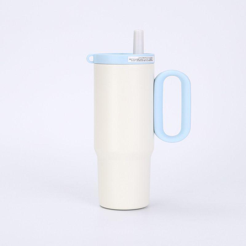 Large-Capacity Thermos Cup for Women, Good-Looking Ice Cup, Portable Car Coffee Cup, Outdoor Sports Water Bottle, Tea Cup