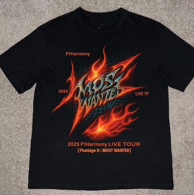P1harmony Most Wanted Live Tour Shirt P1Harmony DuhTshirt Unisex T-Shirt L
