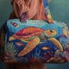 Ocean Series 3D Print Yoga Travel Bag - Women's Fashion Handbag