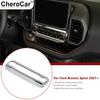Chrome ABS GPS Navigation Lower Panel Cover Trim For Ford Bronco Sport -2025