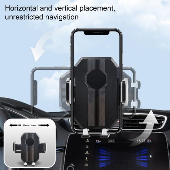 Handyhalter mit 360 Ständer Ladedesign Anschluss Ergonomische Verriegelung Einstellbar Faltbar Grad Drehung Auto