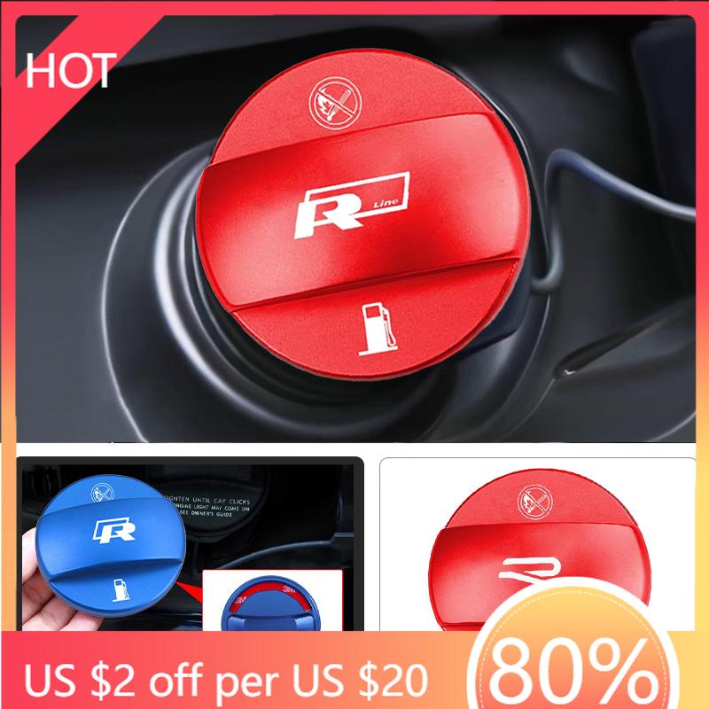 Golf 3 4 MK3 MK4 2026 Hot For VW VOLKSWAGEN Car Oil Tank Protect Cover Refuel Fuel Tank Cap Accessories For VW R-Line R GTI Polo