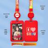Adjustable ID Badge Lanyard for Employees, Students, Work, and School Cards - Customizable Holder