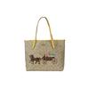 New COACH City Artificial Leather Tote Bag, Shopping Bag, Handbag, Shoulder Bag Women's Khaki C8605-IMTVE