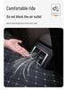 Foldable Car Rear Seat Sleeping Mattress - Inflatable-Free
