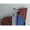 Stainless Steel Towel Rack Lightweight Towel Hanging Rod Rotation Activity Dishcloth Hanger Saving Space for Bathroom Kitchen