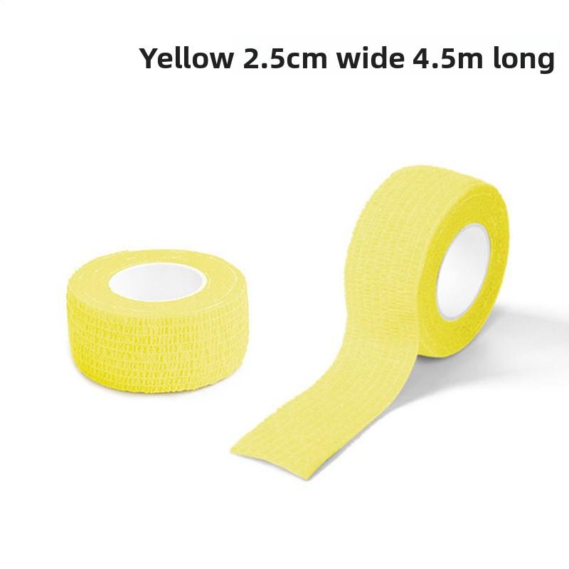 

Студенческий самоклеящийся спортивный защитный эластичный бинт Yellow 4.5m