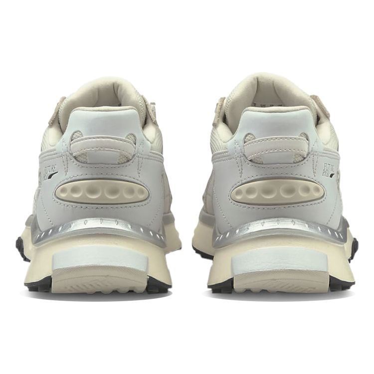 PUMA Wild Rider Low Top Ivory Gray Silver White Unisex 381596-01