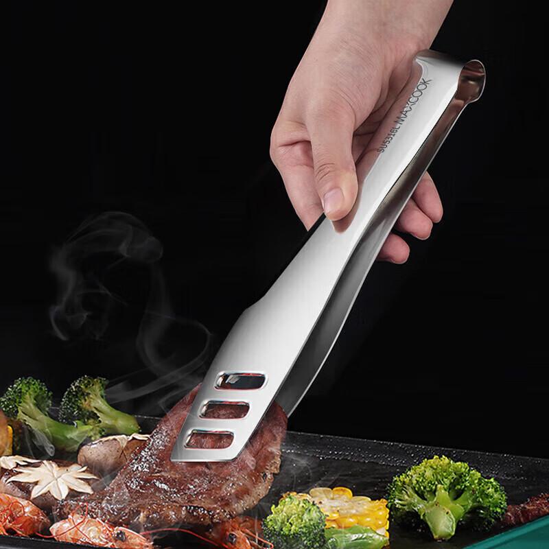 Meichu 316L Stainless Steel Spatula Tongs