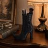 Gothic Witch Boots Mini Vase Vintage Halloween Witch Boots Vase  Home Decor