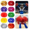 Colorful Flower Ball 30cm*37cm Cheerleading Pom Poms Holding Cheering Ball  Cheerleading