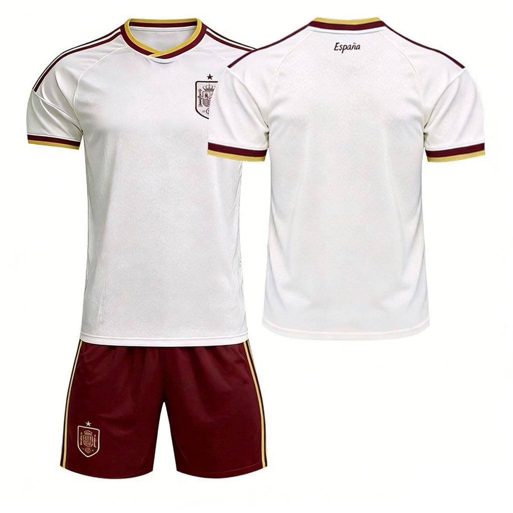2627 US, Canada and Mexico World Cup Spain Away No. 19 Yamal Jersey 17 Williams Football Jersey Suit Men's