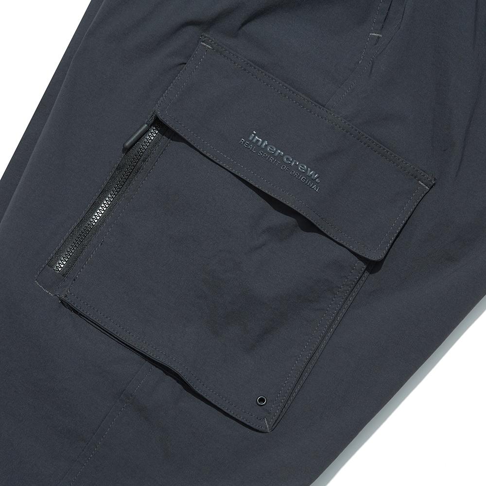 INTERCREW Basic Cargo Regular Fit Pants D Grey Ity3Pl02Adg