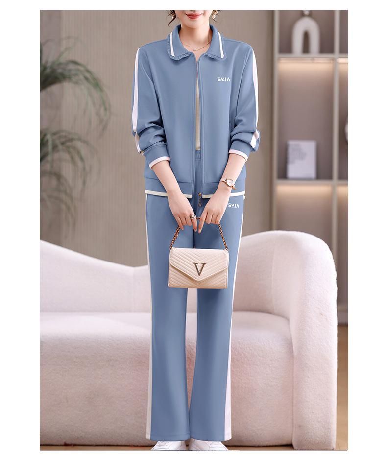 Women's Two-Piece Sports Set: Long-Sleeve Hoodie & Joggers, Soft, Skin-Friendly, Perfect for Commuting, Outdoors, Fitness, Versatile Casual Wear.