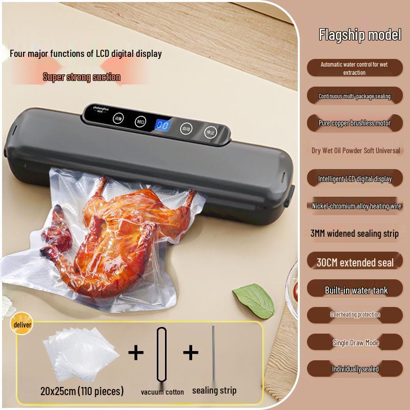 Fully Automatic Vacuum Sealer for Food Preservation and Packaging