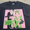 Maglietta Promozionale Punk Rock Inglese Vintage 999 Band T-Shirt Unisex