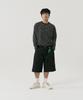GNOK Striped Pocket Long Sleeve T-Shirt [Black]