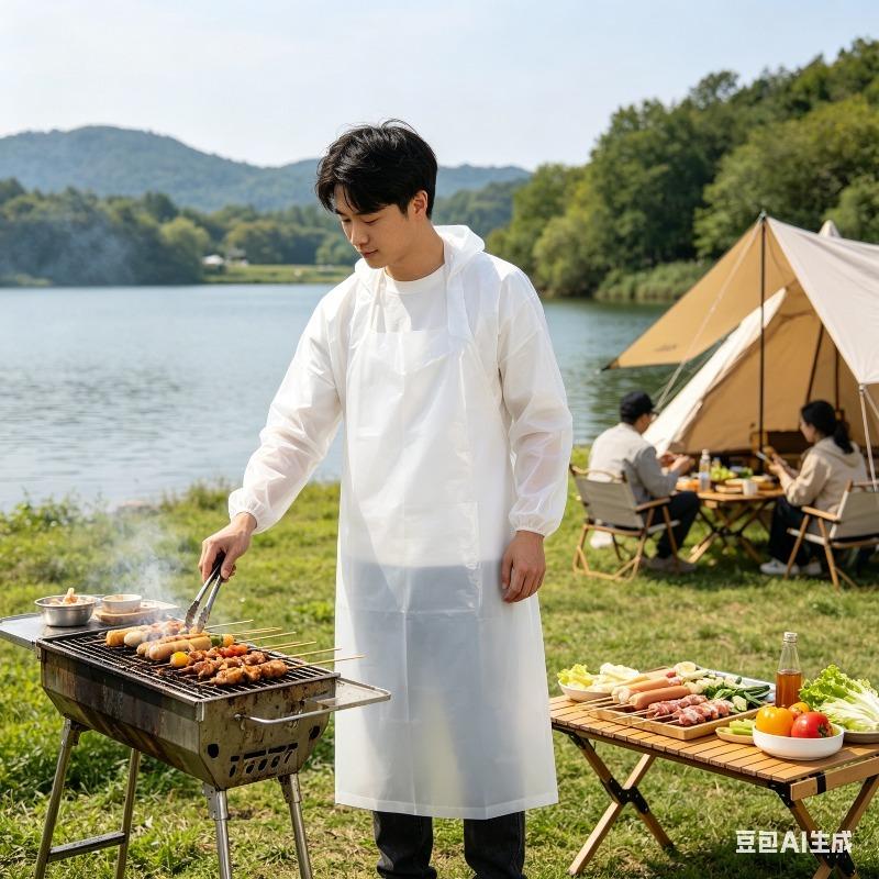 10-80PCS Disposable Plastic Apron Waterproof Oil Proof for Painting Picnic Party Medical Use Adults Kids Art Craft Cooking