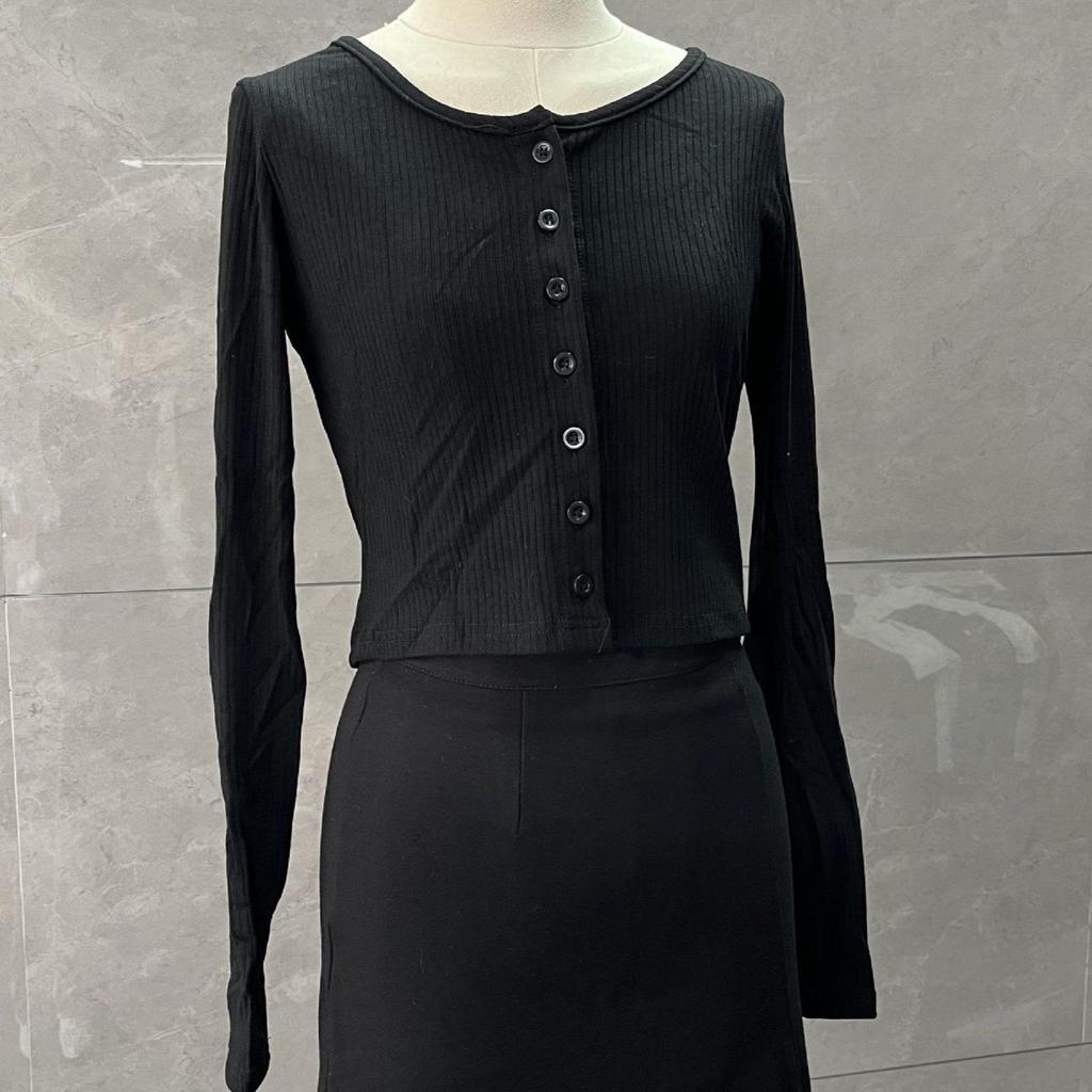 Women's Summer Ice Silk Knitted Crop Cardigan - Thin, Long-Sleeve, Sunscreen, Tight-Fit