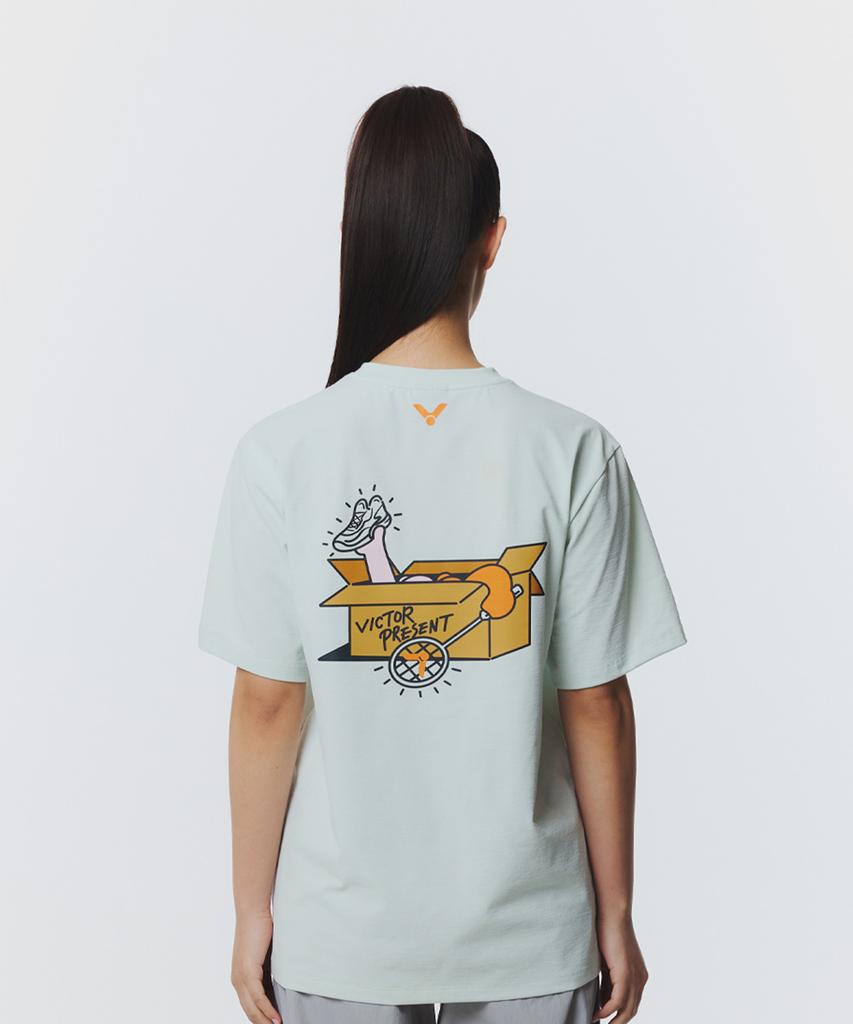 Bigteo Hide&Friends Badminton Unisex Oversized T-Shirt (Vt26Ato210U)