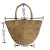 Straw Handmade Woven Bag for Women - Handmade Raffia Woven Tote Handbag, Summer Mesh Beach Purse for Vacation Holiday