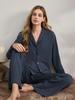 Lässiges und modisches Pyjama-Set für Damen Langarm-Oberteil und locker sitzende Hose