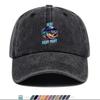 pc Cyberpunk Style Starry Sky Fish Print Baseball Cap Fashionable Trendy Sun Hat Unique and Cool Design Unisex Adjustable Sn