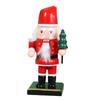 Practical Wood Nutcrackers with Elegant Designs Charm Christmas Soldiers for Festival Home Decoration Daily Use