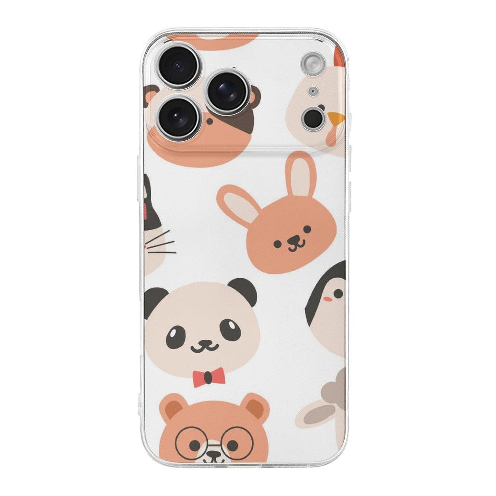 

1 Pack For Iphone 17/17Air/17Pro/17ProMax Soft Tpu Anti-Scratch Slim Fit Shockproof Protective Case With Camera Corner Guard IPHONE-17ProMax