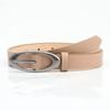 Korean Version of Oval Alloy Pin Buckle Women's Belt Decorative Dress Suit Jeans Versatile Belt