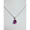 Natural Purple Sapphire 925 Sterling Silver 15 CtPear   Gemstone Pendant