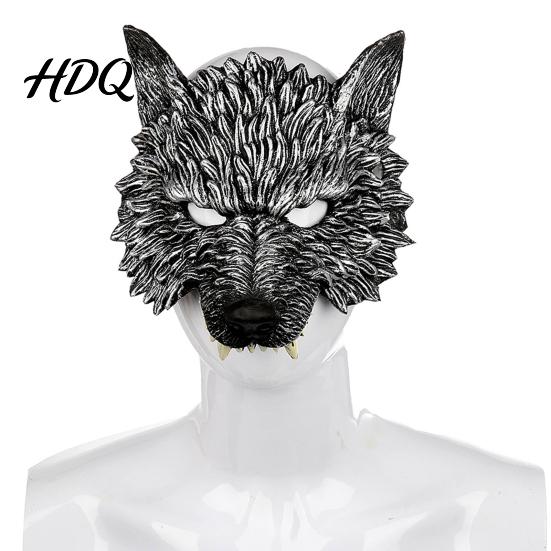 Werewolf Mask For Party 3D Wolf Head Mask High Elastic Lightweight Comfortable