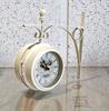 Ceas de perete victorian cu două fețe Ceas de stație antic suspendat Decor vintage pentru casă Cadou retro