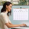 Väggkalender 2026 Flerspråkig Spiral Kalender för Vägg 12 Månader Modern Dekorativ Planerare för Sovrum Studentrum Lägenhet Familj
