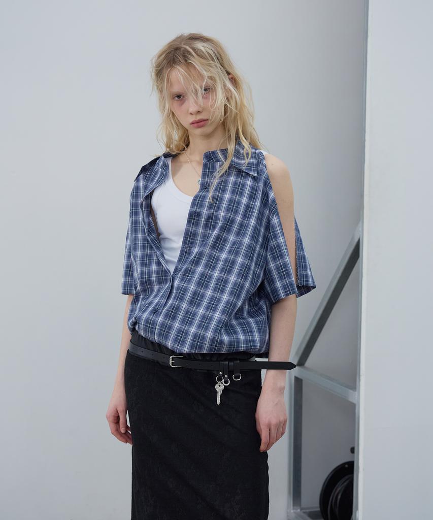 LCDC™ Multi-Way Dual Check Shirt (Blue)
