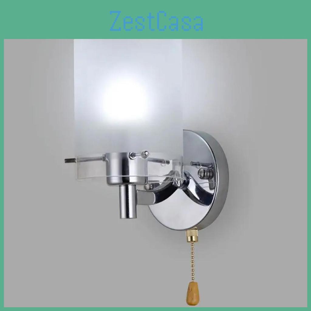Decorative New Elegant Contemporary Glass Led Sconce Wall Light Lamp Set For Home Illumination With Ac85265v E27 Fixture Styli