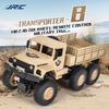 Jjrc Q68 Q69 1/18 2.4G Rc Heavy Truck 4Ch Off-Road Car With Lights 6Wd Brushed Motor Climbing Vehicle Rtr Model Kids Toys Boys