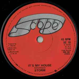 

7inch Record STORM (43) - It s My House SC10 Scope 1979 UK Reggae, Ska & Dub Used