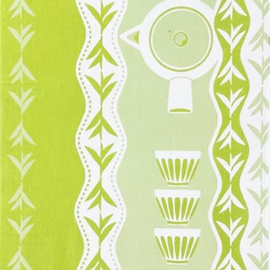 Dyeing Anbo Tenugui Three Green Authentic Dyed Cotton Made In 35cm X 100cm "One Core, Leaves, Tea" 100% Tokuoka, Japan,