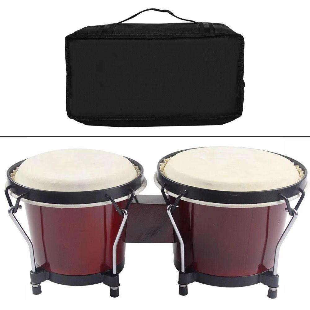 Waterproof Bongo Shoulder Bag Oxford Cloth Drum Carrying Case Bongo Drum Bag  Band Beginners