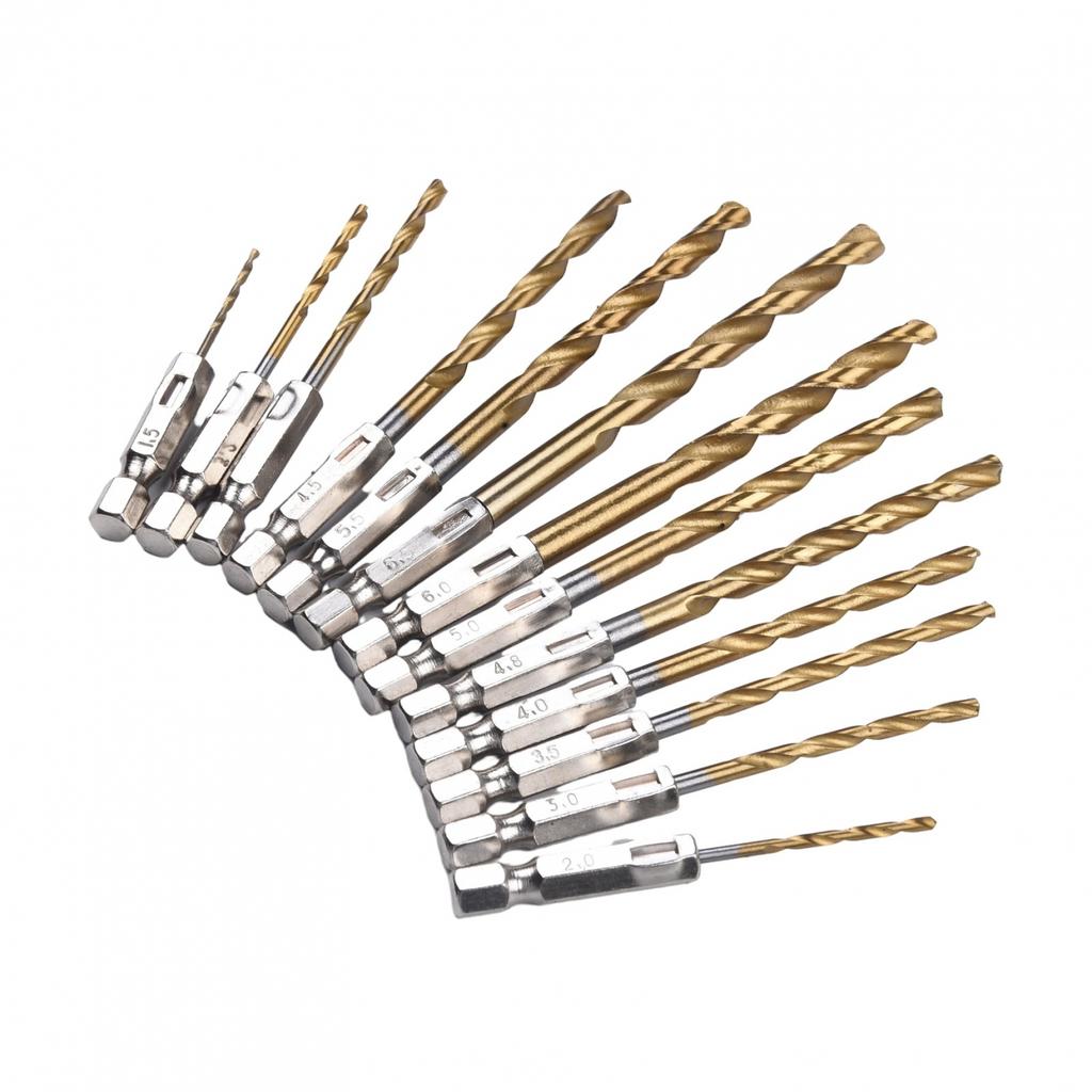 Wiertło HSS 164g Zestaw wierteł powlekanych tytanem