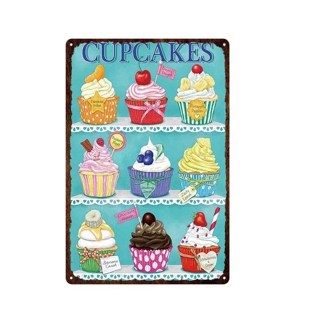 Retro Cat Party Metal Tin Sign  Decorative Kitchen Plaque Iron Painting for Restaurant Bar Pub Bonfire Wall Art  Home Decor