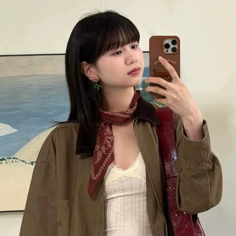Summer Fashion Chiffon Polka Dot Scarf Ladies Head Neck Square Scarf Shawls Female Hair Ties Bands Neckerchief Shawls