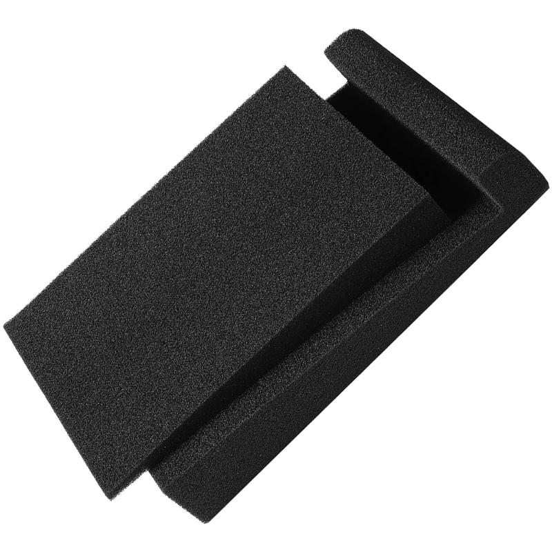 Studio Monitor Isolation Sponge Pad Vibration Damping Shock Absorbing Base Enhances Bass Response and Secure Placement