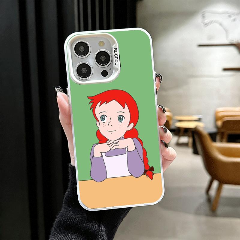 

Anne Of Green Gables Shirley Shockproof Phone Case for iPhone 17 Air 16 16E 15 Pro Max 14 Plus 13 Mini 12 Back Cover Anti Fall F iPhone 14 Plus