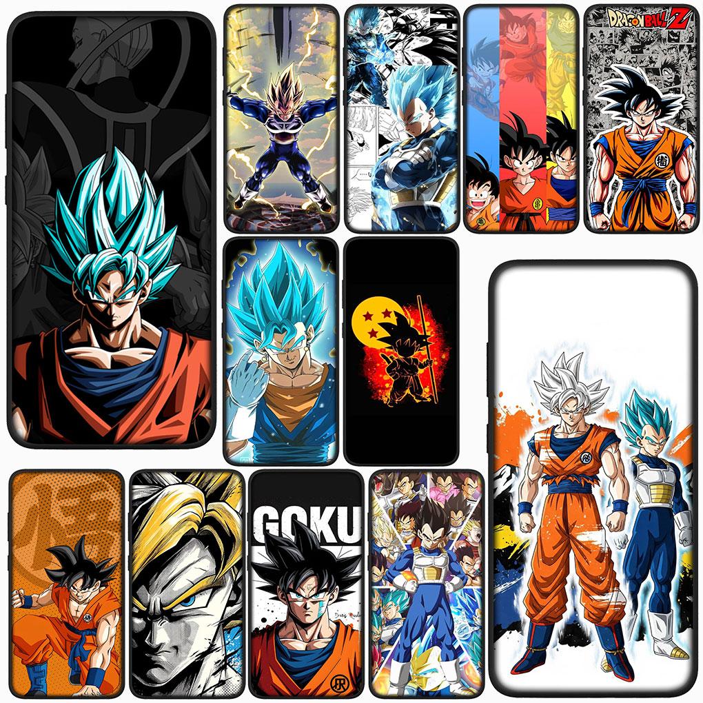 for Motorola Moto G86 G57 G67 G24 G15 G54 Power G13 G14 G34 G35 G45 G60 G53 G55 G64 G75 G72 Case Vegeta IV Dragons Gokus Balls Z