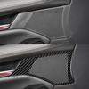 Für Mazda 3 Axela -2024 Kohlefaser Fronttür Lautsprecherrahmen Abdeckung Aufkleber