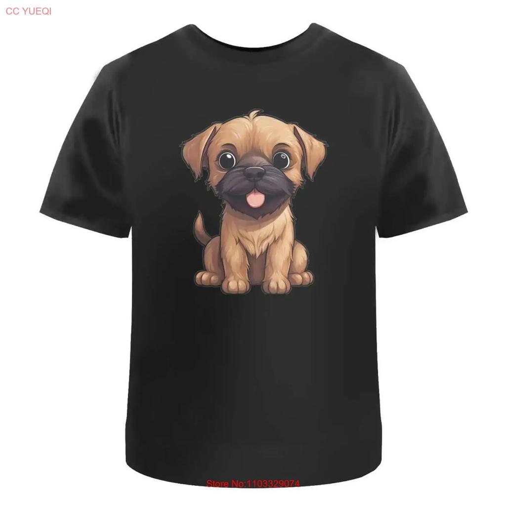 Border Terrier T Shirt 100 Cotton S 2XL TA042814 Vintage Washed Designer Clothes Stretched Breathable Top For Everyday Wear