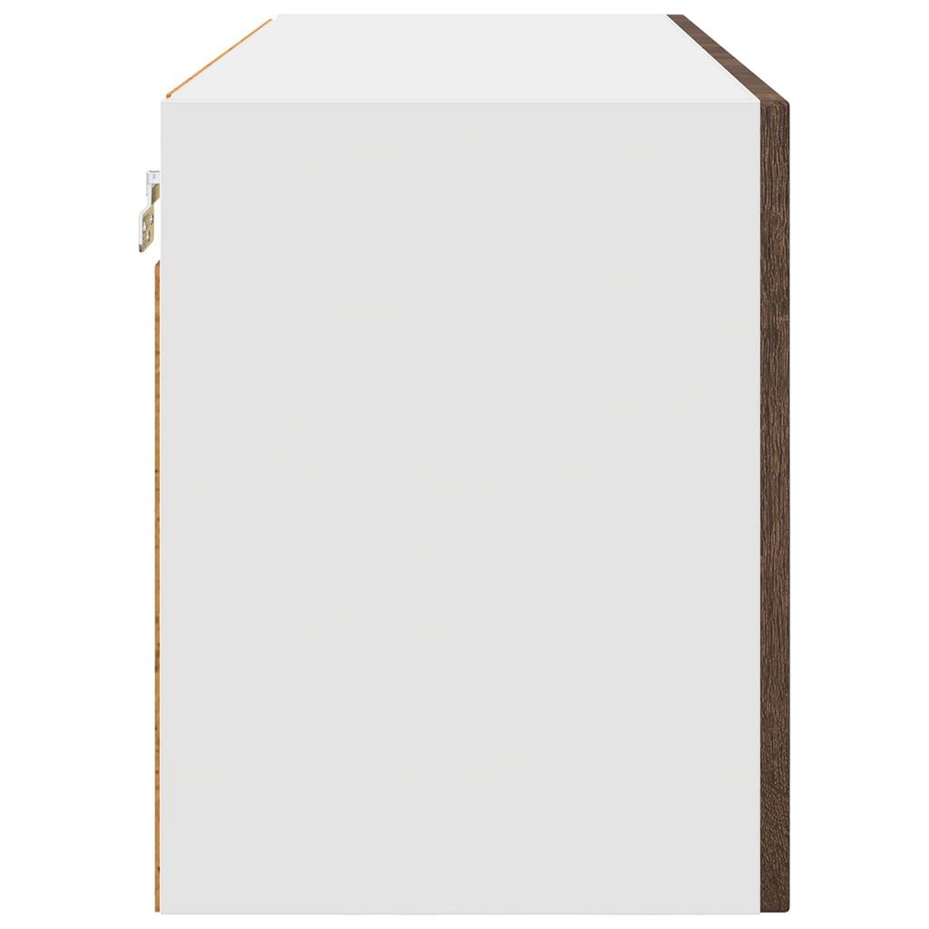 Dishwasher Front Panel Kalmar Brown Oak Effect 80 X 31 X 40 Cm