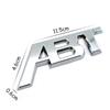 1Pcs Car Side Fender Trunk Rear ABT Logo Sticker Emblem Badge Decal Car Styling